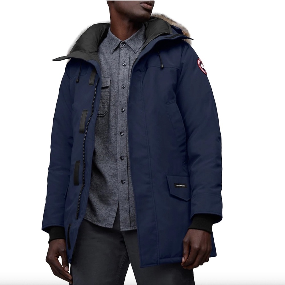 Langford Coyote Fur-Trim Down Parka from Canada Goose - Picture 3 of 15